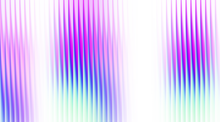 Abstract background with flowing vertical gradient color lines isolated on transparent background