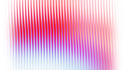 Modern vibrant abstract vertical color gradient stripes texture isolated on transparent background