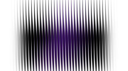Abstract purple vertical lines pattern background with dynamic light isolated on transparent background