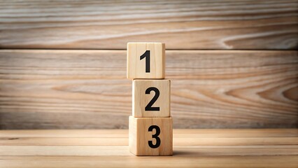 Wooden alphabet blocks spelling HELP and SALE are featured with other cut wood letters, representing a business concept