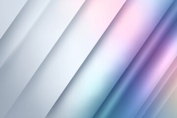 Obraz premium Soft Pastel Gradient Diagonal Stripes Abstract Background