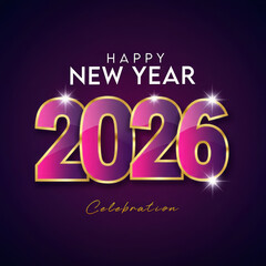 Happy new year 2026 celebration 