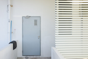 Fire doors in the building