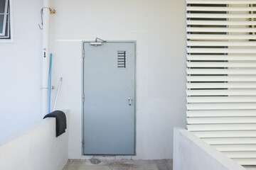 Fire doors in the building