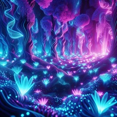 abstract fractal background