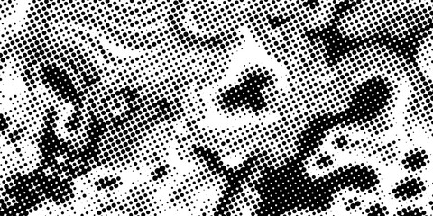 Black and White Halftone Abstract Seamless Pattern. Suit for banner, web, poster, pamflet, brochure and presentation