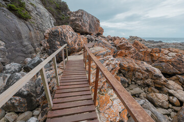 Wanderweg im Tsitsikamma Nationalpark in S&uuml;dafrika, 