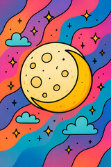 Luminous Moon Dreamscape