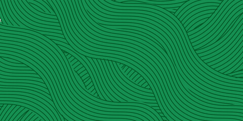 farm green banner, organic abstract background with fields. wavy green lines, natural organic products. ecology background. striped farmer green Pattern