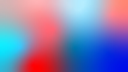 red orange crimson scarlet burgundy maroon Dark blue sky navy aqua cyan teal white blend with soft ombre transition. Bright neon light glow effect. Smooth blurred mesh texture. colorful backdrop