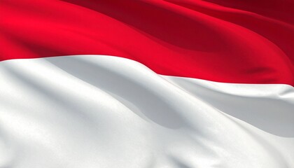 Naklejka premium flag of Indonesia