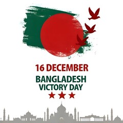 Gradient bangladesh victory day illustration | Free Vector