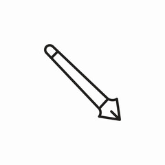 elegant fountain pen icon sign vector