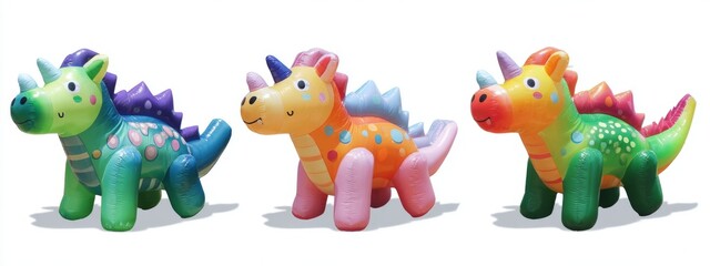 Colorful Inflatable Animal Shaped Bouncers for Children's Parties and Outdoor Fun Activities