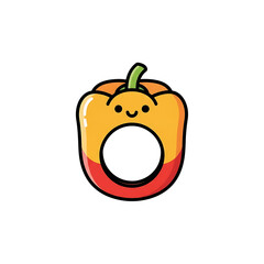 Cute Pepper Character.