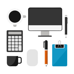 set of computer icons