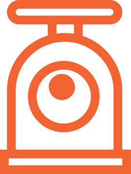 vector illustration of an hand choper