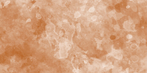 Realistic brown wall with watercolor grunge marble retro plain cement wall banner texture background. Brown watercolor wall background texture.	
