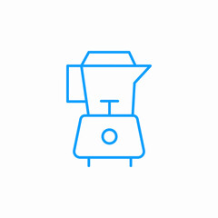 kitchen blender appliance icon sign vector