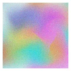 Abstract Holographic Gradient Background with Subtle Noise Texture