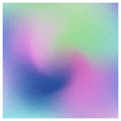 Abstract Gradient Swirl with Holographic Colors