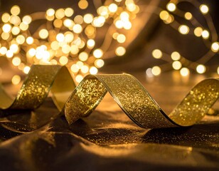 &ldquo;Ribbon & Radiance: A Golden Glow of Celebration&rdquo;
