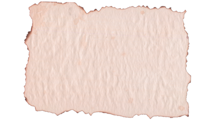 old paper with burnt edges