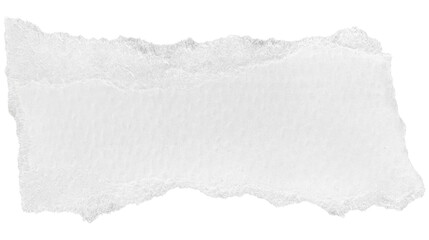 white torn paper background