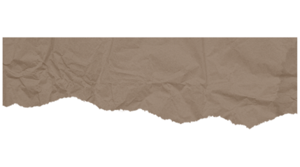 brown paper with torn edges