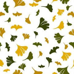 Abstract Leaf Seamless Pattern Design