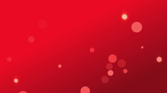 4k seamless loop, abstract moving gradient red background with bokeh overlay, concept for luxury, copy space, title, valentine, greeting overlay, congratulation, festival, seasonal, christmas, holiday