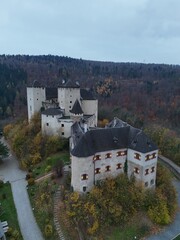 Naklejka premium die Burgen des Burgenlandes, Burg Lockenhaus 