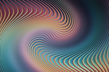 Abstract background with swirling lines in pastel colors and smooth texture design