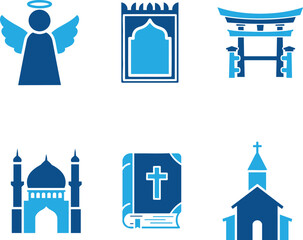 Religion Spiritual Practice And Worship Icon