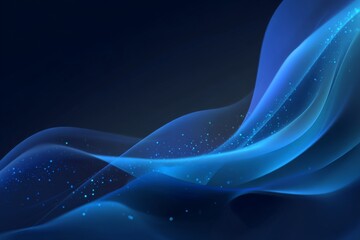 abstract blue wave background