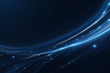 abstract blue background with stars