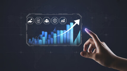 Financial growth strategy leverages data analytics for investment optimization and market performance Parse