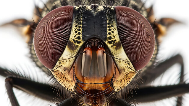 Housefly Head &mdash; Scientific Extreme Macro