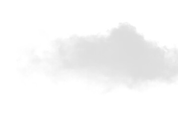 Soft white clouds and smoke on a white background. Includes fog, mist, and steam for realistic atmospheric effect. Cutout smoke and cloud PNG image in high resolution.