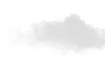 Soft white clouds and smoke on a white background. Includes fog, mist, and steam for realistic atmospheric effect. Cutout smoke and cloud PNG image in high resolution.