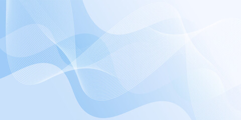 Minimalist banner background. Soft blue purple gradations. Wavy effect style. Mempis. Eps 10