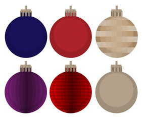 Christmas Balls Ornaments