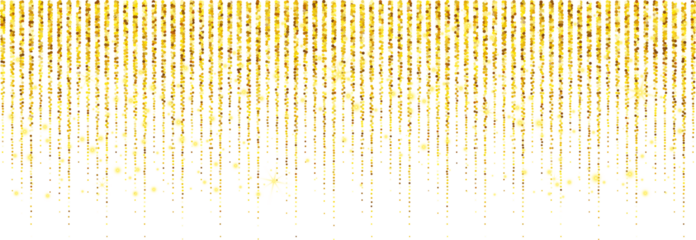 Gold Glitter Strings