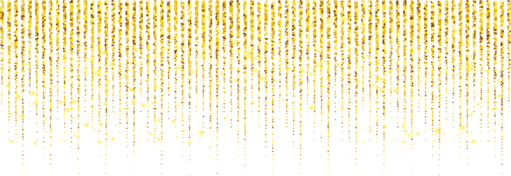 Gold Glitter Strings