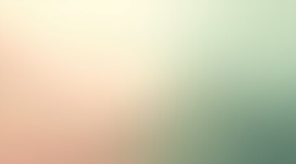 Smooth pastel gradient background featuring soft peach and muted green colors for a modern design concept and serene atmosphere