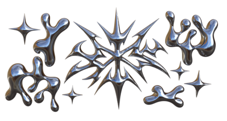 3D Glass liquid typography with transparent glossy shapes, melted fluid letters, reflective glass-chrome style abstract drip design for modern decorative artwork