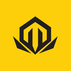 Abstract Minimalist Business Logo Vector Modern Corporate Identity Branding Design