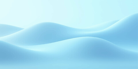 Abstract blue flowing wave pattern design vector illustration background