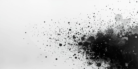 Blue abstract pattern of fresh water drops on clear window glass surface