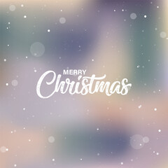 Naklejka premium Merry Christmas And Gradient Background Vector Design.
